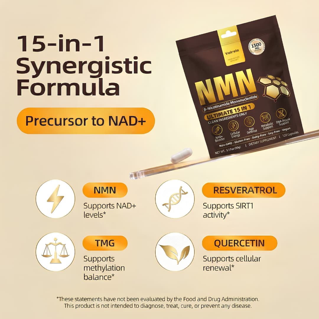 NMN 15 in 1 Cellular Energy 1500mg