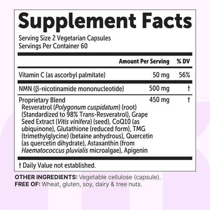 NMN 10 in 1 Cellular Energy 1000mg