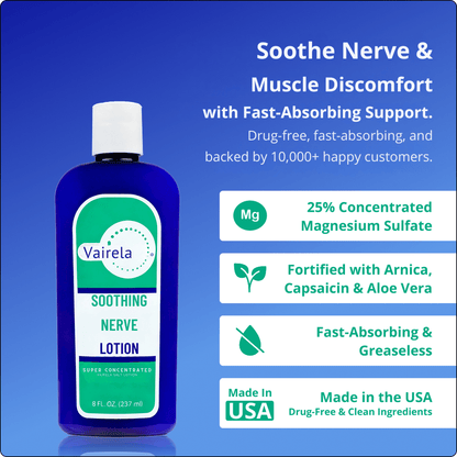 Calm Burning, Tingling Feet & Restless Legs - In Minutes, Without Pills - Vairela
