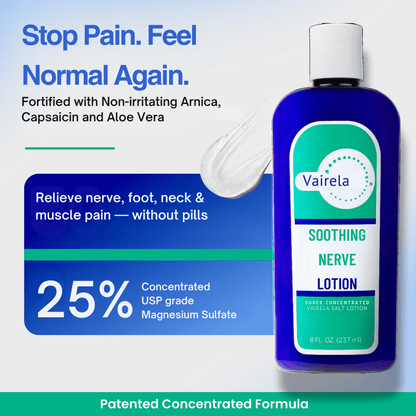 Calm Burning, Tingling Feet & Restless Legs - In Minutes, Without Pills - Vairela