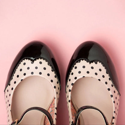 Retro 50s Mary Jane Pumps - Vairela